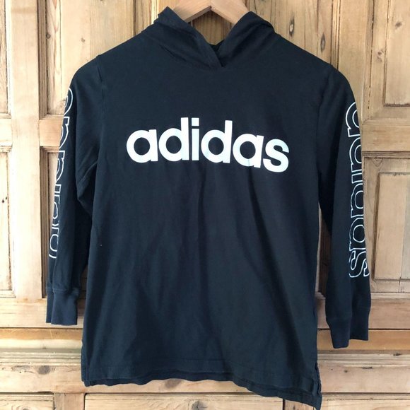 Adidas S (8) Hooded Longsleeve Shirt